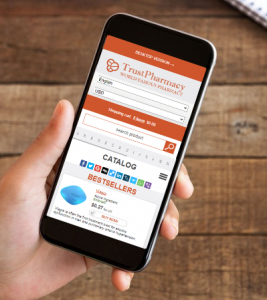 trust pharmacy mobile website