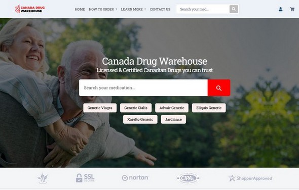 Canada-Drug-Warehouse-site